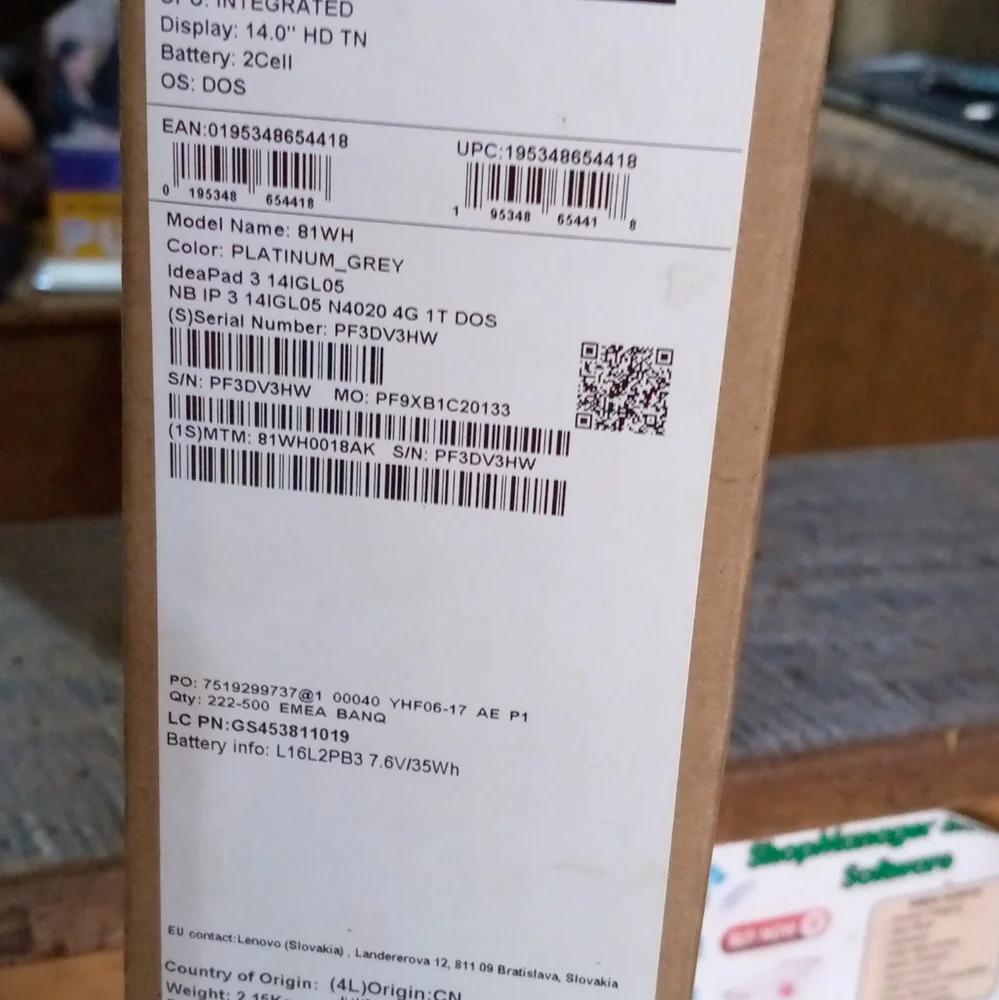 HP laptop